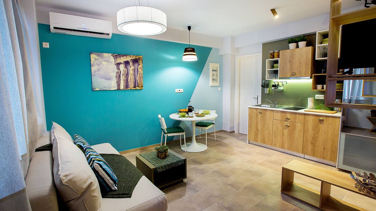 Athens City Centre Apartment | Emerald Suite