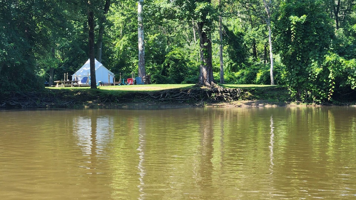 New Richmond RV Rental | Enchanting Bell Tent in Fennville