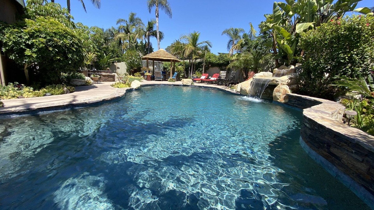 Leucadia House | Encinitas Beach House- Beautiful Backyard Oasis