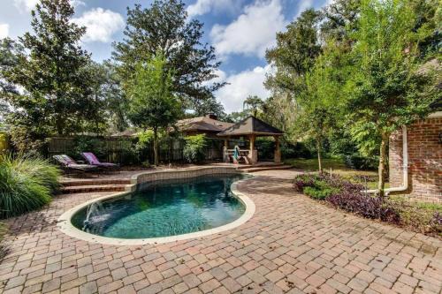 Orange Park House | English Cottage Pool Home Florida Style