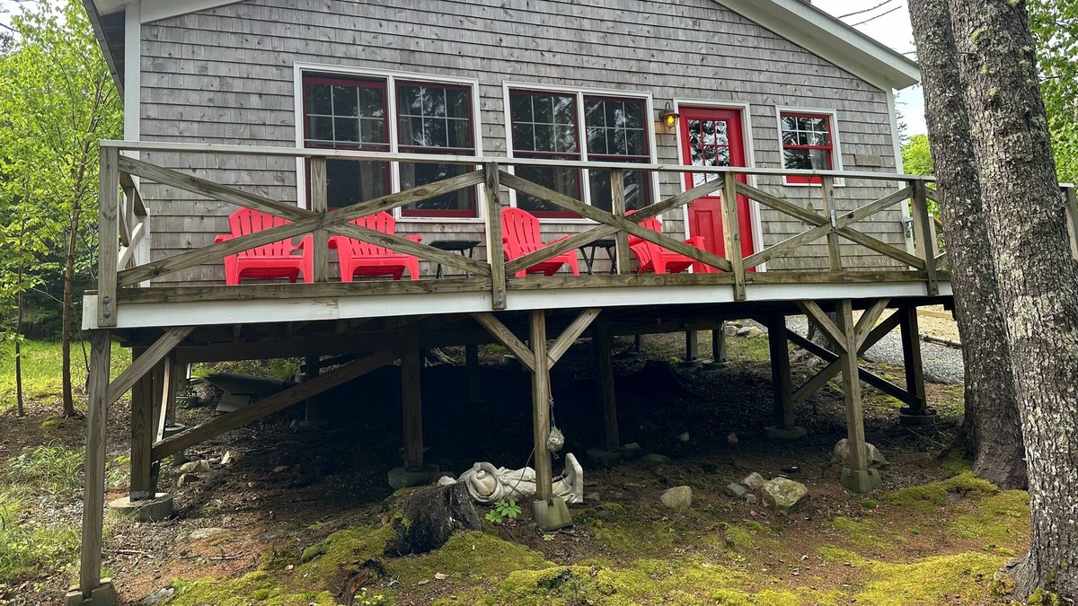 DownEast and Acadia Maine Cabin | Enjoy a quiet stay at our wooded and secluded cottage!