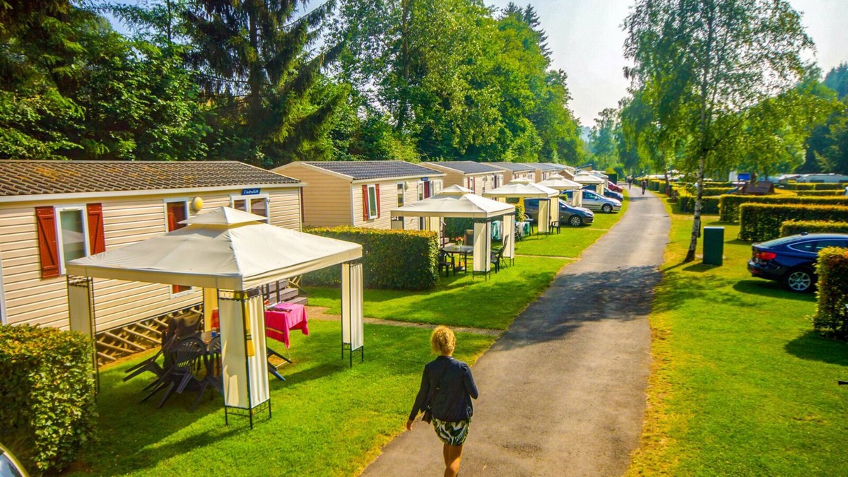 Luxembourg Ardennes House | Enjoy luxury and nature in the Mullerthal mobile home at Resort Walsdorf. Pet-free or pet-friendly.