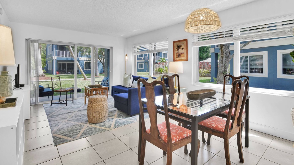Mission Bay Apartment | Enjoy our 2 bedroom, 2 bath ground floor apartment in West Boca Raton