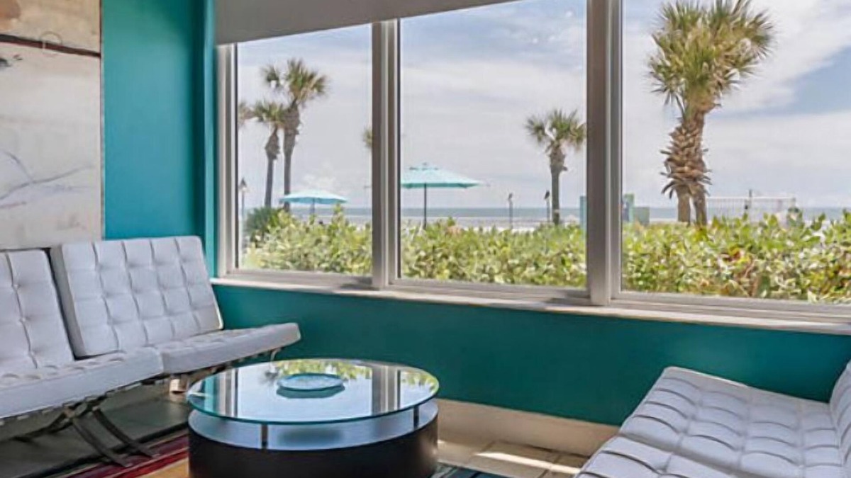 Daytona Beach Shores Resort | Enjoy the salty air and sea breezes from your oceanfront balcony.