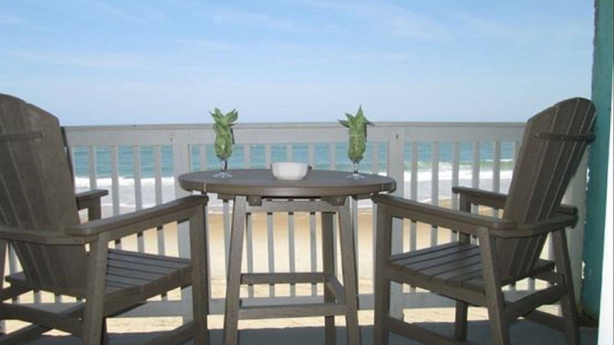 South Nags Head Condo | Enjoy your magnificent ocean views from your huge balcony!