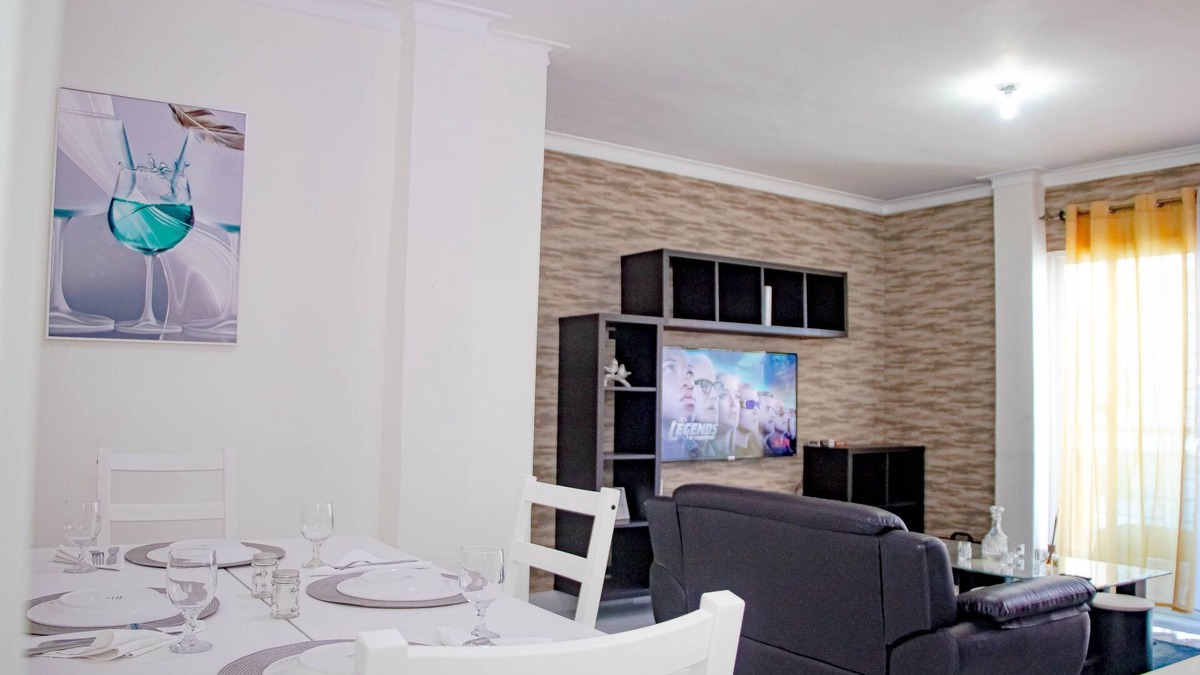 Santo Domingo Este Condo | Ent Condo/KingBd/Ac Wifi/20 Mins from Beach/Gated Community