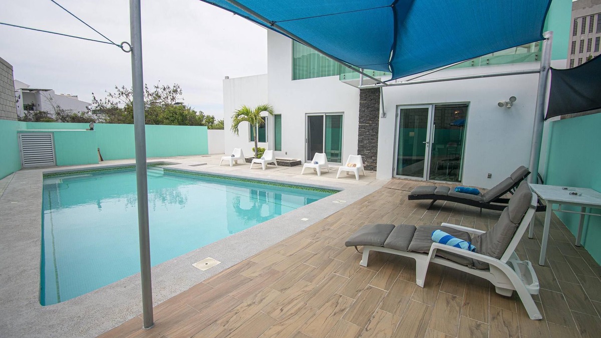 Marina Mazatlan House | Entire home with Pool. Walk to the beach. Lety Copel