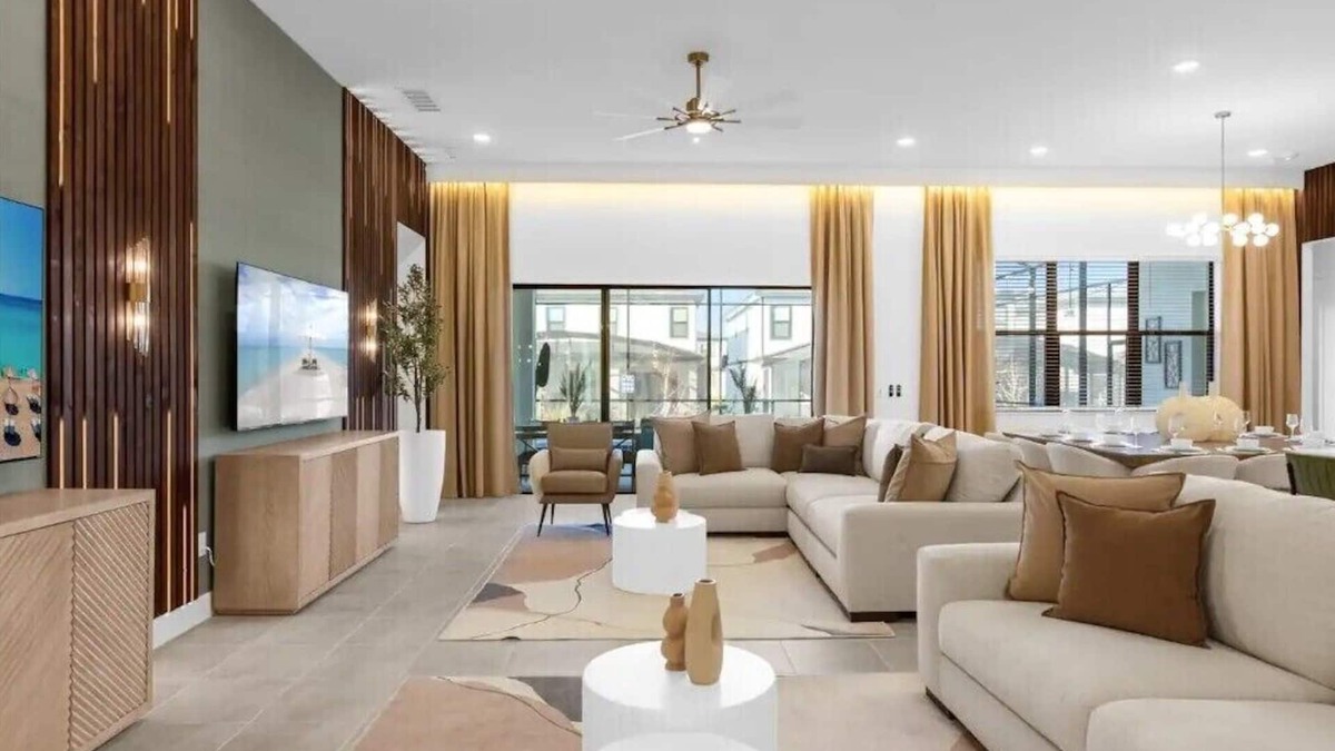 Florida Central Atlantic Coast House | Epic Paradiso Mansion-Pool/Game Room/Theater-4