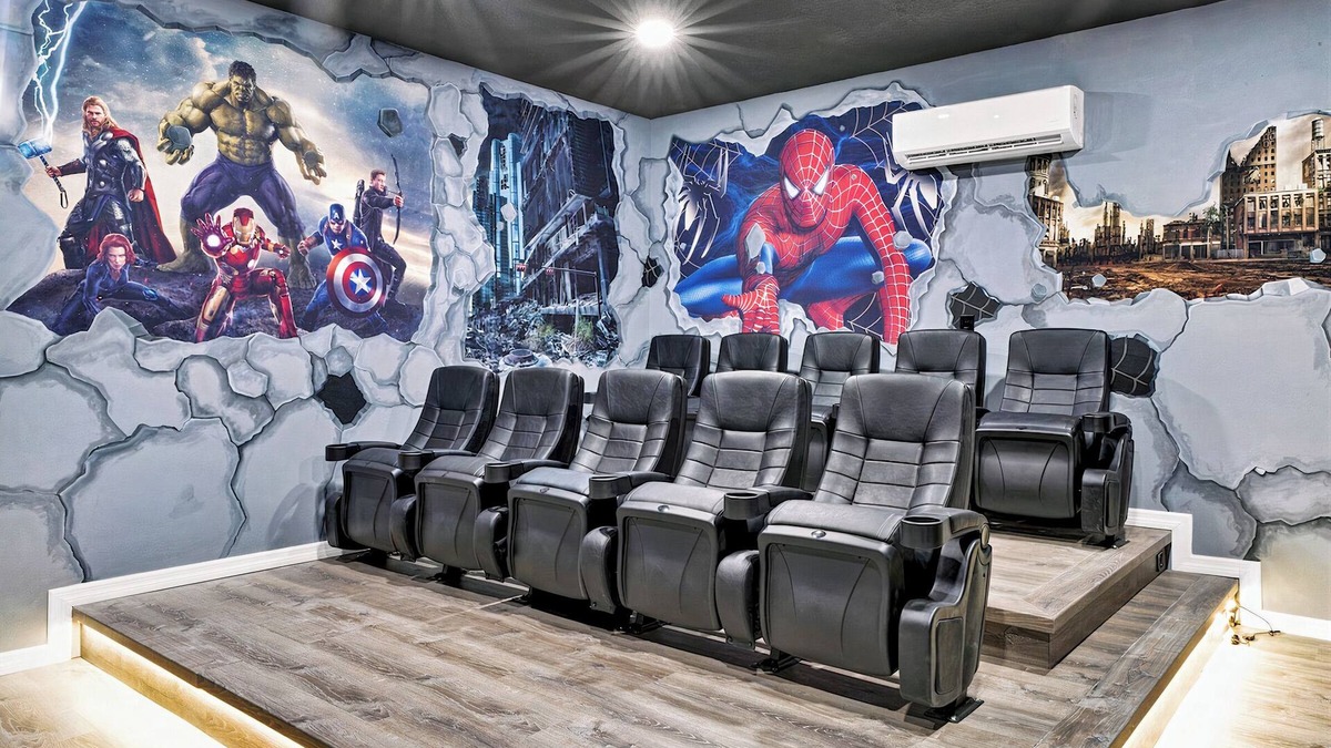 West Kissimmee House | Epic Stay Near Disney | Pool, Theatre, Game Room