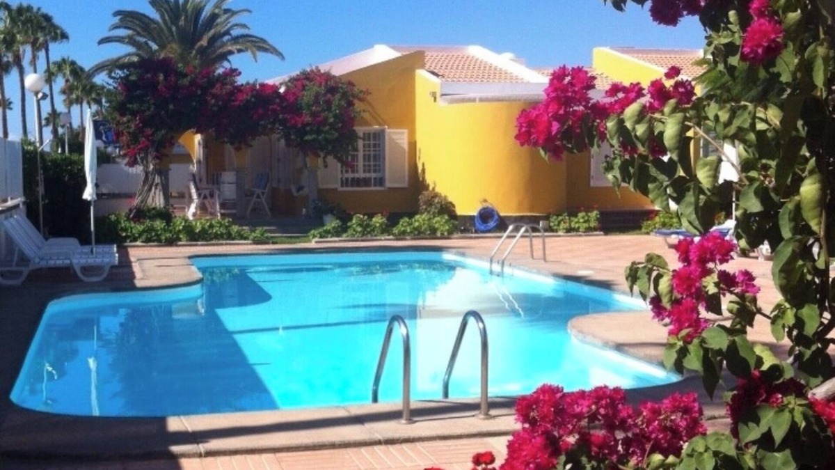 Maspalomas Villa | Very bright bungalow where you can spend a good vacation is free wifi 24