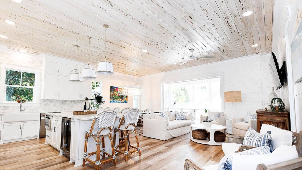 Seagrove Beach Villa | Escape to a stunning vacation home with modern design and a private pool oasis.