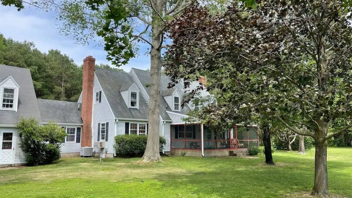 Cambridge House | Escape with family or friends to this peaceful, 4-bedroom retreat on the water