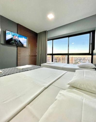 Jardim dos Estados Apartment | Estúdio no 27º Andar com Vista p/Av. Afonso Pena