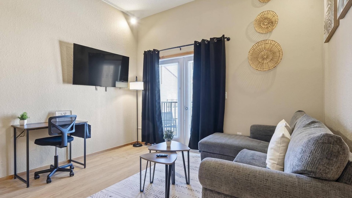 Palm Coast Condo | European Village King Suite Retreat: Unwind, Explore, Beach, Work!