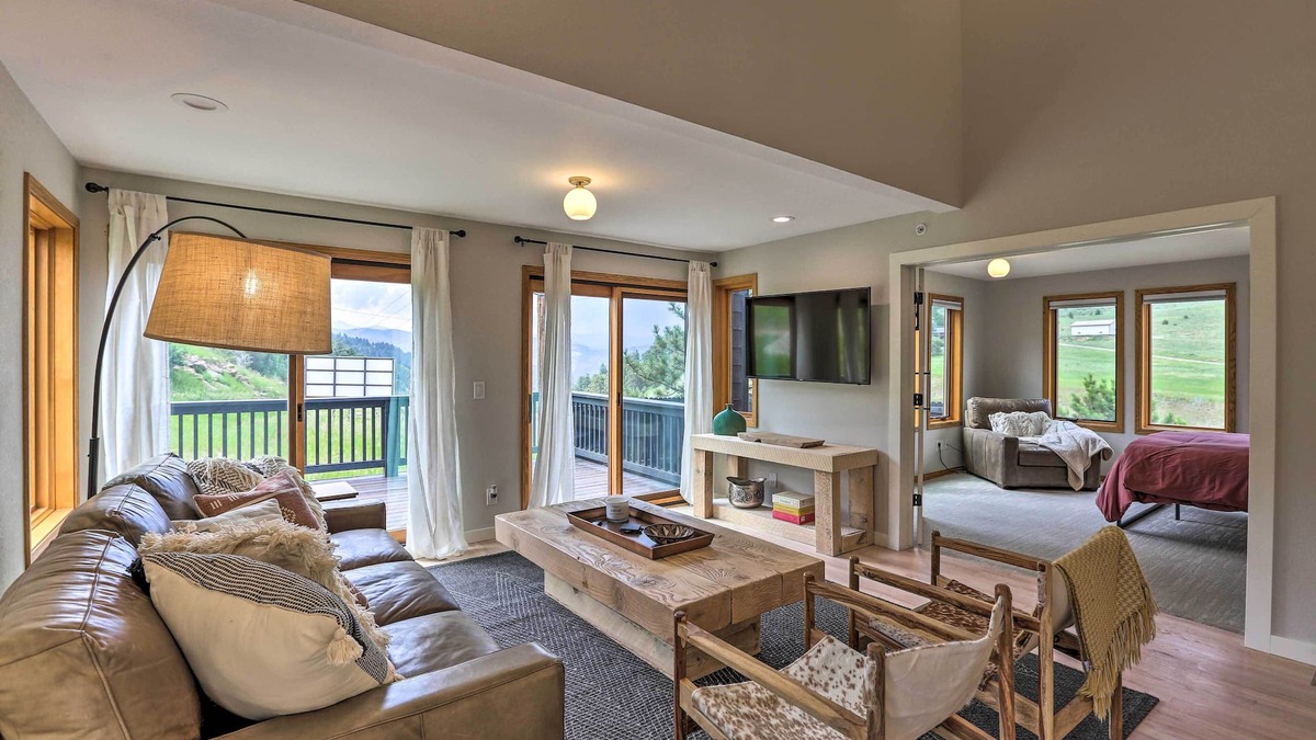 Evergreen House | Evergreen Mountain Duplex w/Trail Access!