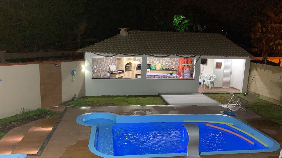 Araruama House | Excellent pool house with hydro and gourmet area