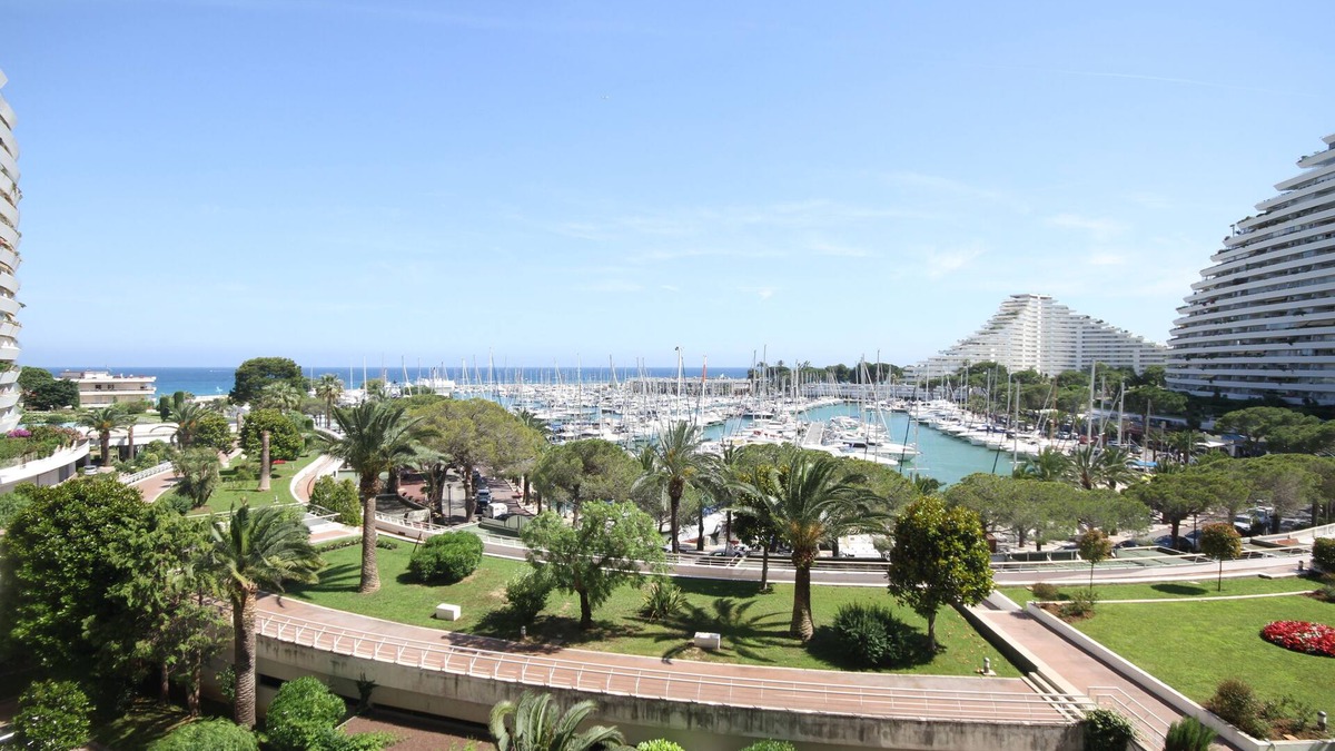 Villeneuve Loubet Beach Apartment | Exceptional sea view, Marina Baie des Anges