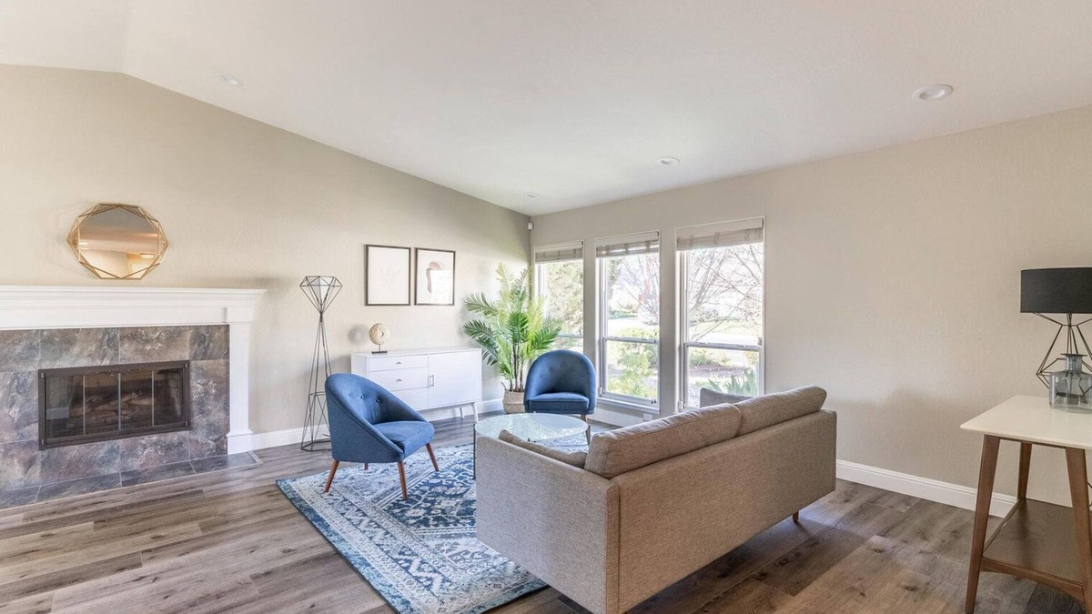 San Ramon House | Exceptional San Ramon 4BR w/Patio & A/C, nr Park & Dining, by Blueground