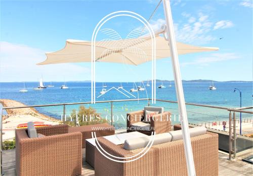 Toulon - Hyeres Apartment | Exceptionnel Vue 360 Degrés Roof Top Vue Mer Clim Wifi Parking By HC