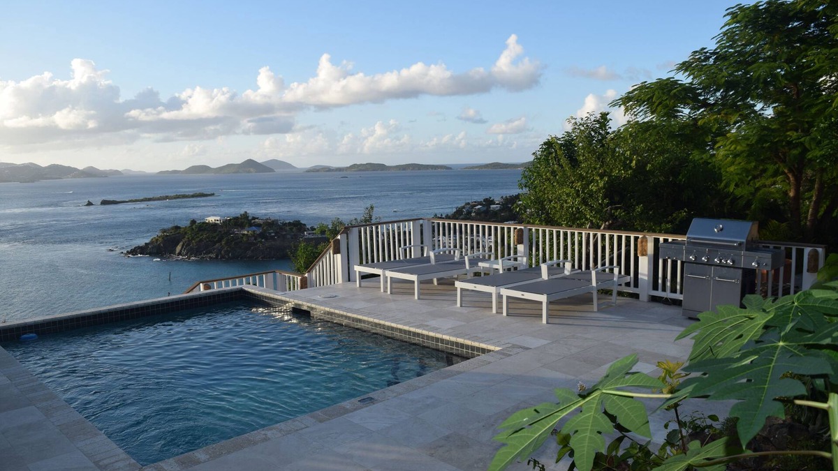 Contant Farms Villa | Exclusive Cruz Bay Villa! Amazing water view and sunsets!