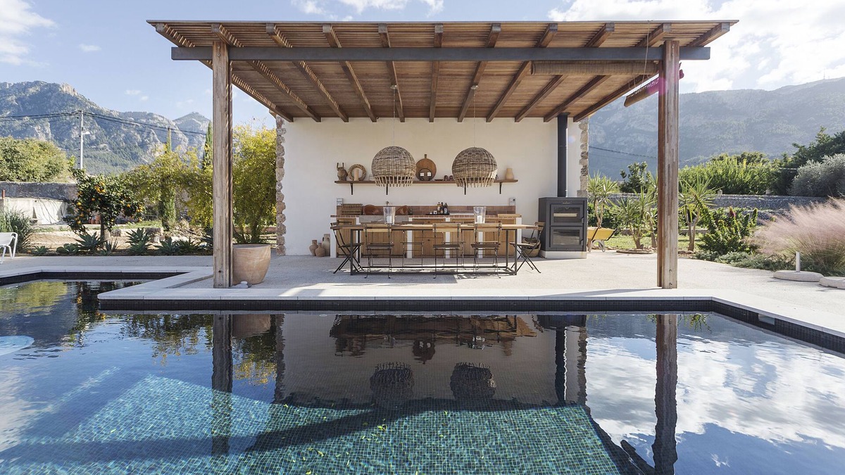 Soller House | Exclusive designer stone villa with views over the mountains