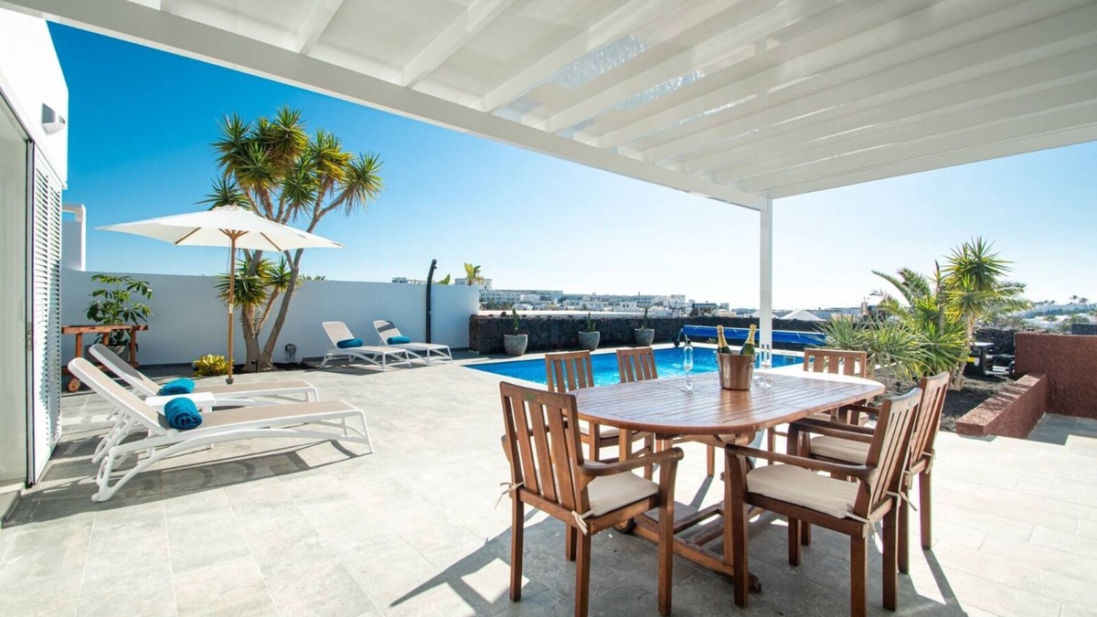Yaiza Villa | Exclusive luxury villa, private pool, Las Coloradas Playa Blanca, Lanzarote, sea view