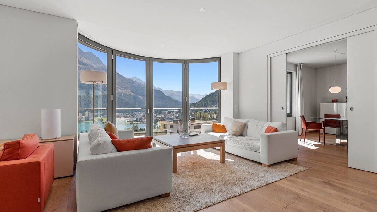 St. Moritz Apartment | Exclusive St. Moritz Apartment with Lake View and Spa