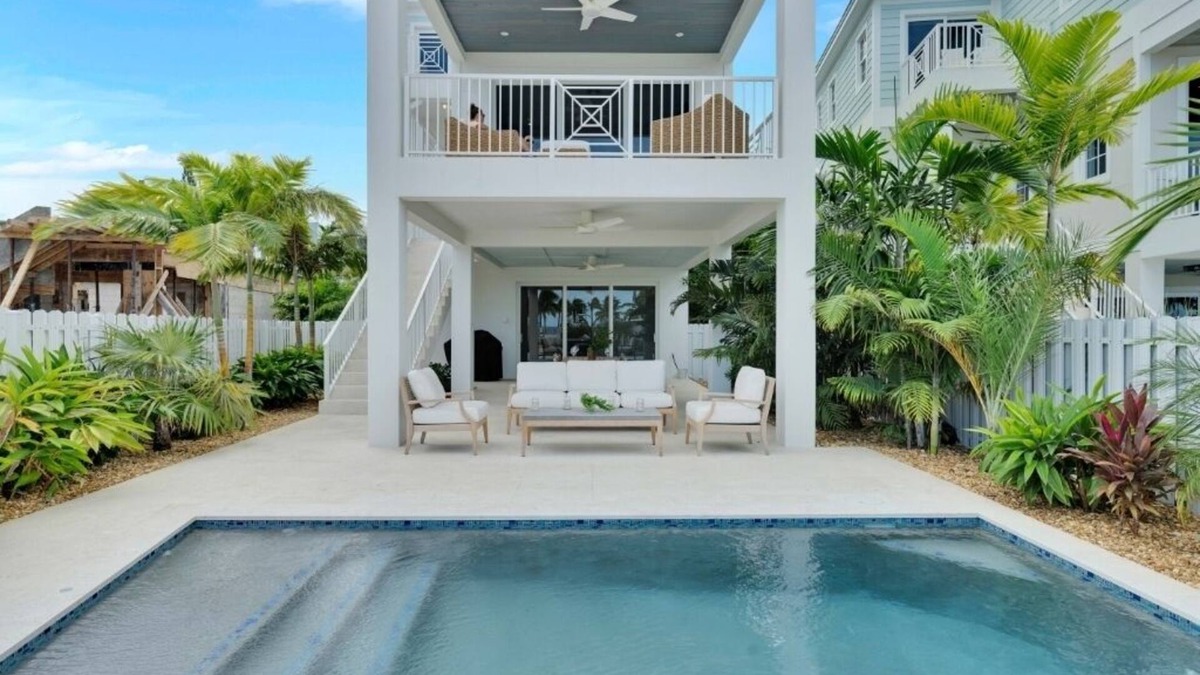 Marathon House | Exclusive waterfront home w/pool, boat slip and beach!