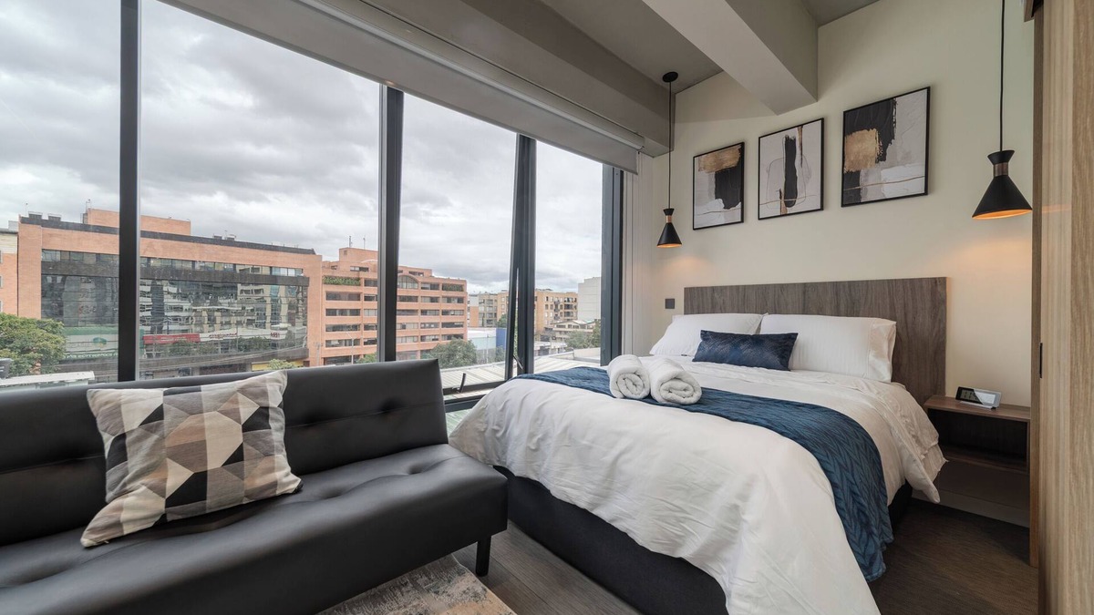 San Patricio Apartment | Executive Loft in Chicó Norte – Modern & Central