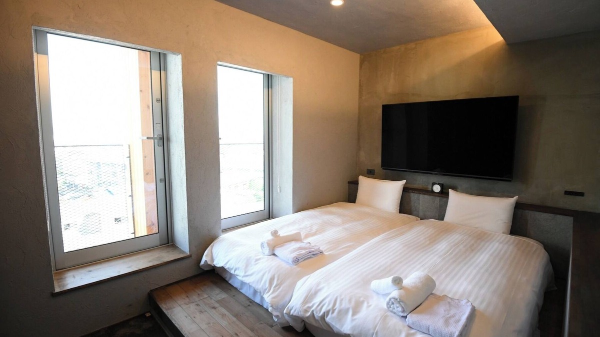 Nagaokakyo Hotel | Executive Twin Room Room Only Plan with 500 yen /Nagaokakyo Kyōto
