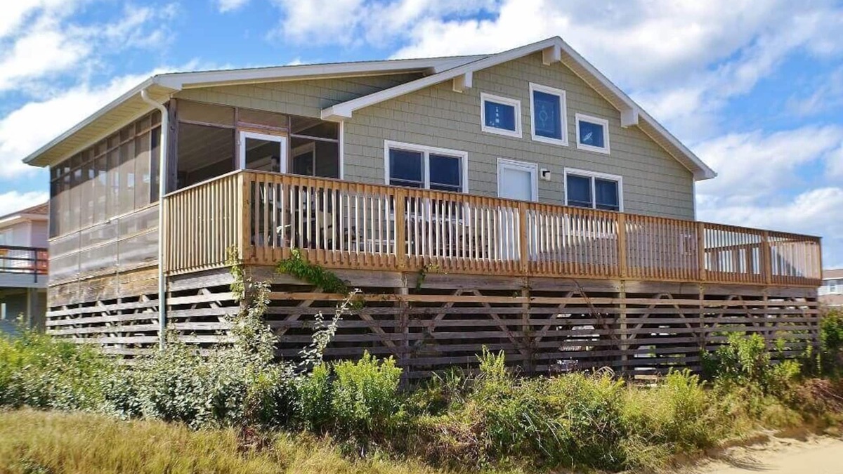 South Nags Head House | Expansive ocean views in this home located just steps from the ocean.