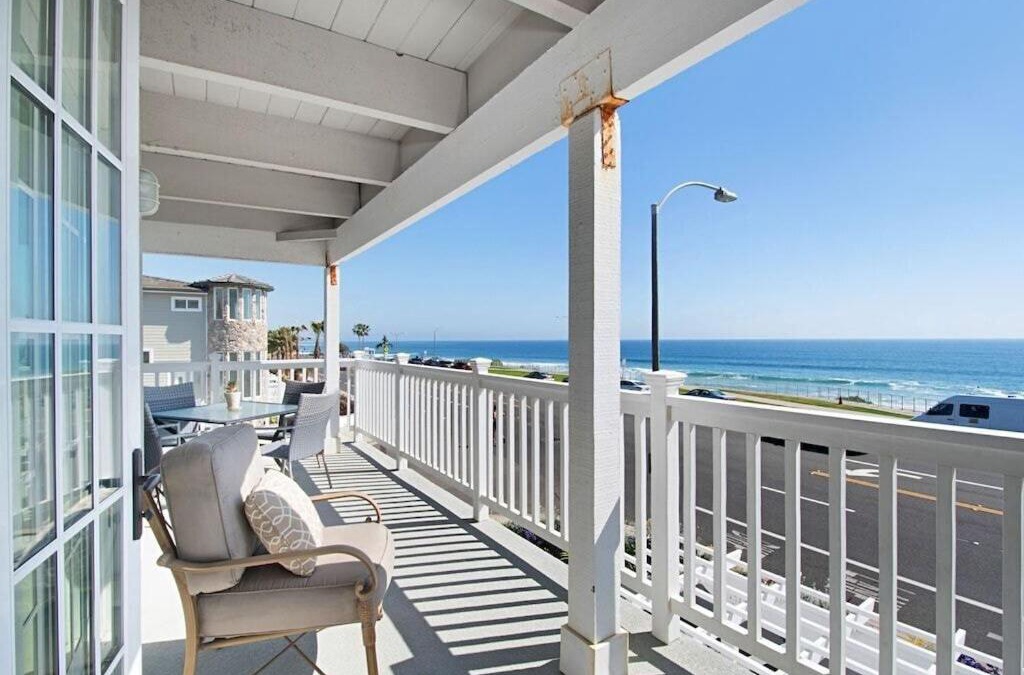 Carlsbad Apartment | Expansive Ocean View, Private Balcony, Across from Beach