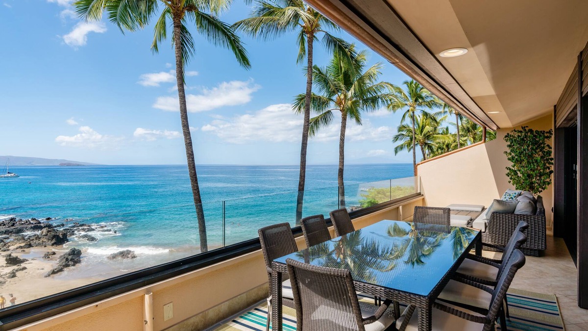 Wailea Condo | Expansive One-of-a-Kind Retreat - 3 Oceanview Lanais - Makena Surf G 301-302
