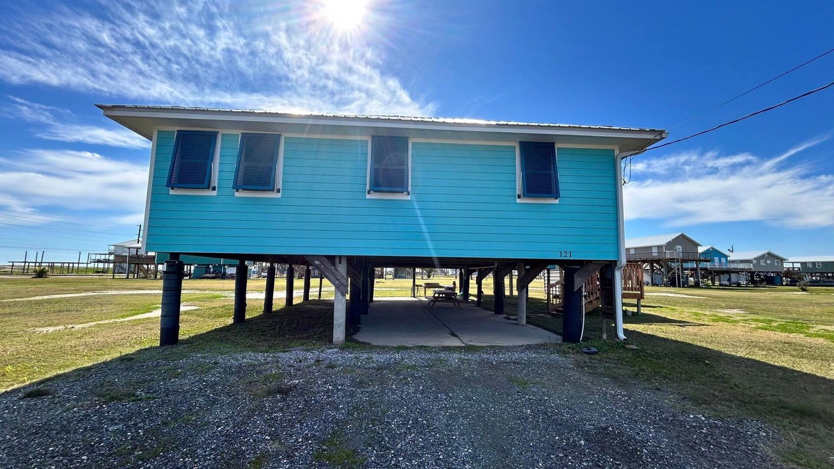 Grand Isle House | Experience coastal charm at Blue Heron, a spacious 4-bedroom retreat in Grand Isle, LA.
