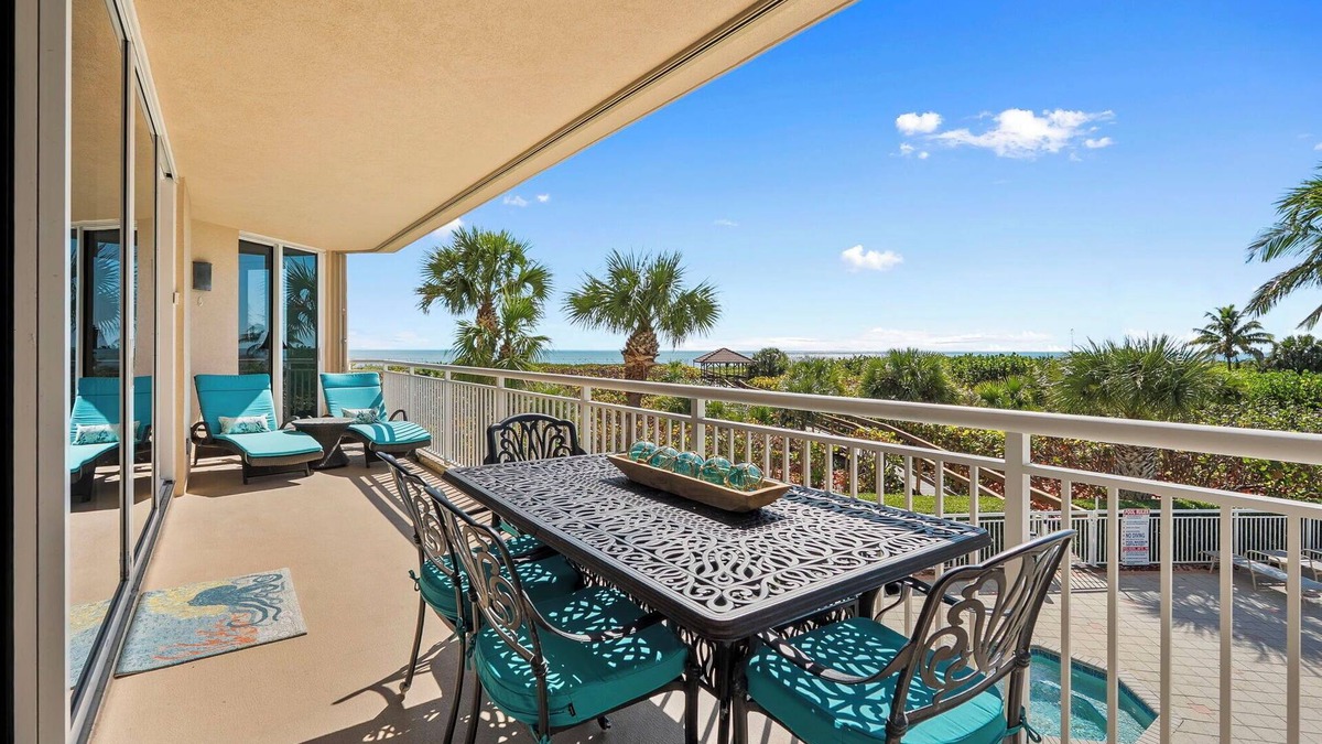 Fort Pierce Shores Condo | Experience Exclusive Coastal Luxury in This Stunning 3 BR, 2.5 BA Beach Condo