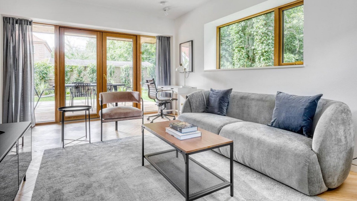 Hellerup Apartment | Extraordinary Hellerup 2BR w/ Terrace, nr Svanemøllen strand, by Blueground