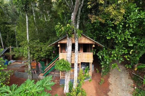 Devikolam House | Fab - Bamboo Hut with Open Shower