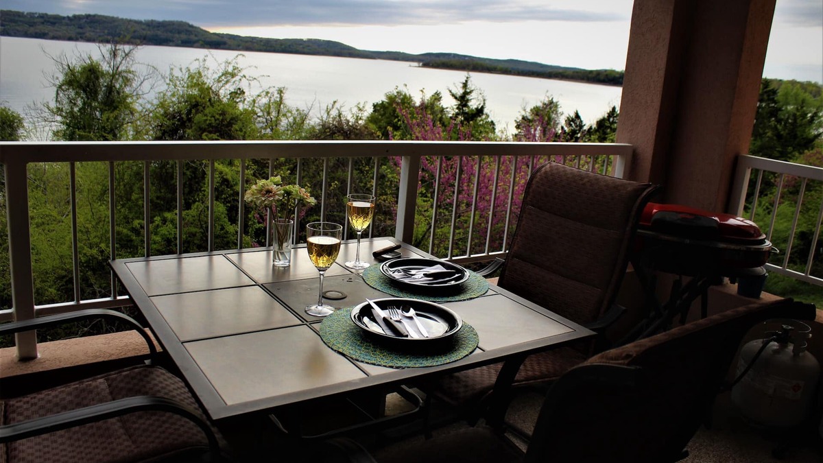 Hollister Condo | Fabulous Patio View Overlooking The Main Channel Of Table Rock Lake