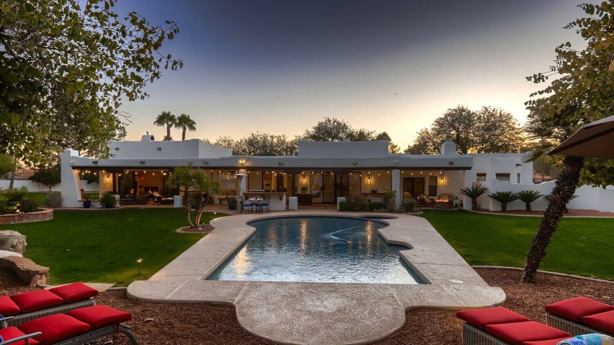 Cactus Acres House | Fabulous Vacation Oasis, with an amazing pool, spa and a grand backyard to play!