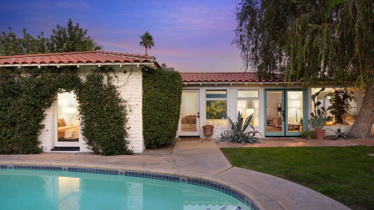Tahquitz River Estates House | Fall Availability! A Charming Bungalow with Private Pool and Green Space!