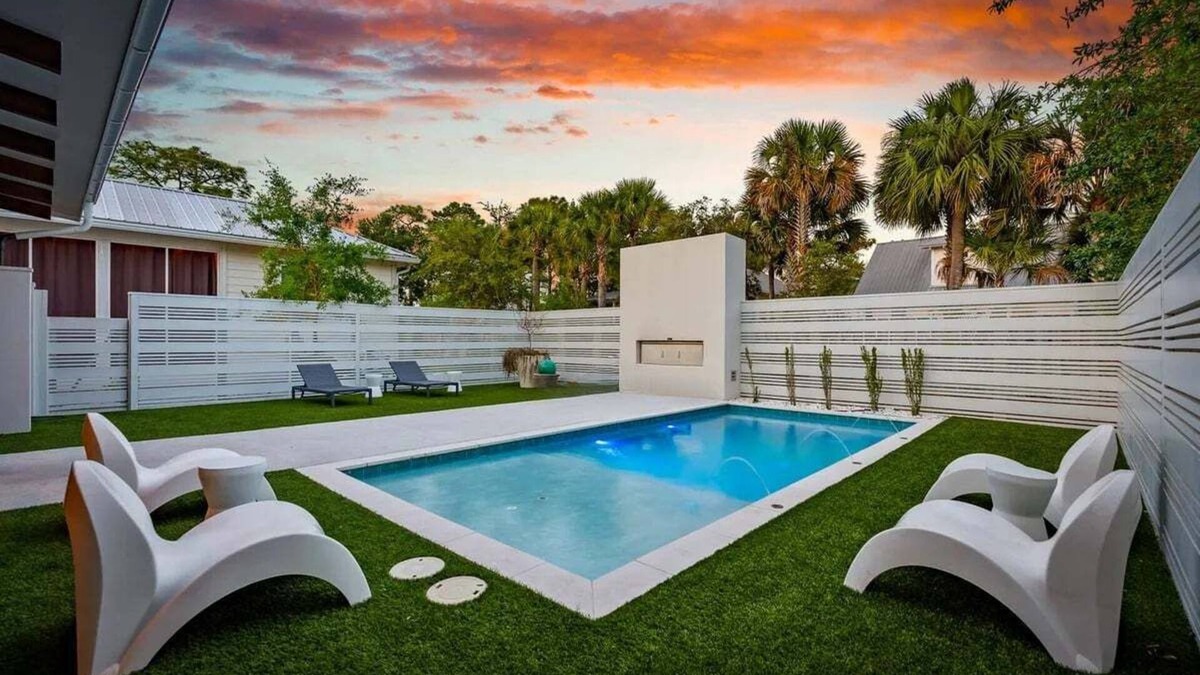 Sugarwood Beach House | Fall Available! Private Pool, Beach Access, Golf Cart and Bikes