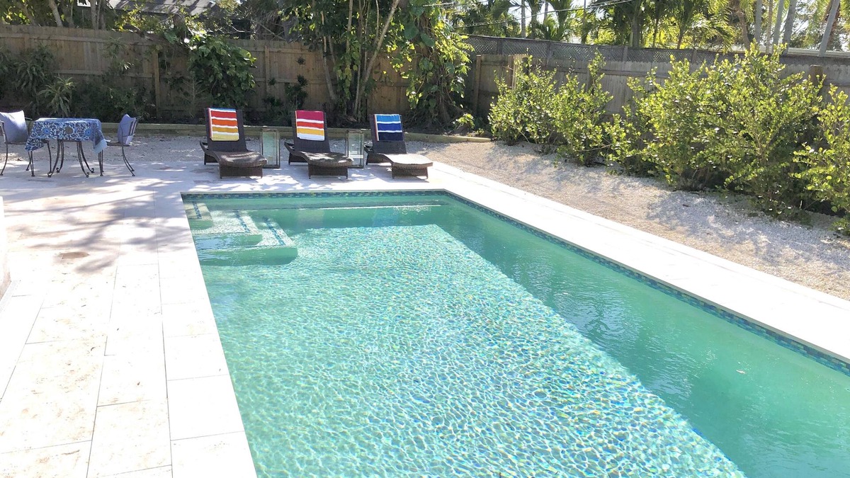 Palma Sola House | FALL IN LOVE w this magical pool home mins from Anna Maria! Pet friendly, too!