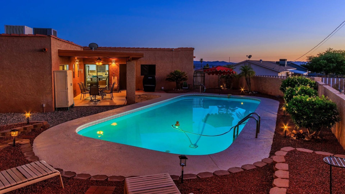 Lake Havasu City House | Family Friendly Oasis w/ Pool & BBQ