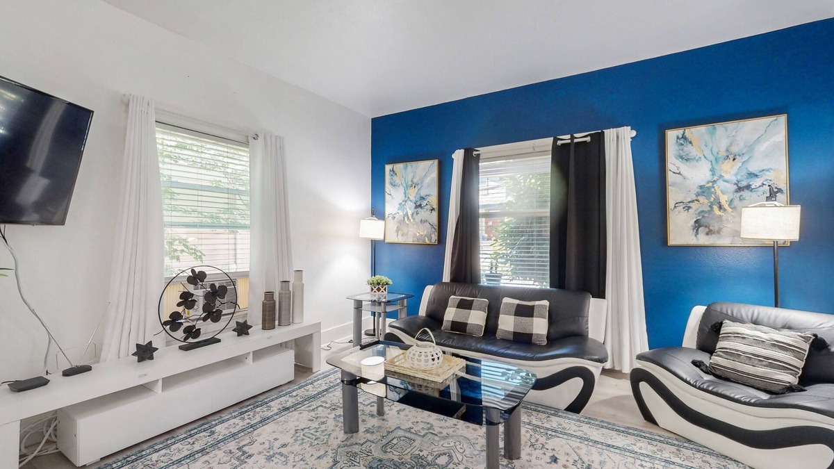 West Woodland House | Family-friendly city stay with deck/patio, Wifi and dedicated workspace