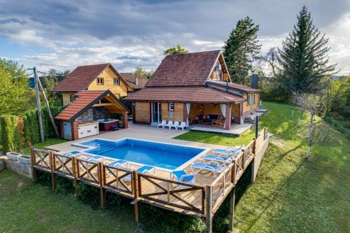 Gornje Dubrave House | Family friendly house with a swimming pool Ogulin, Gorski kotar - 15204
