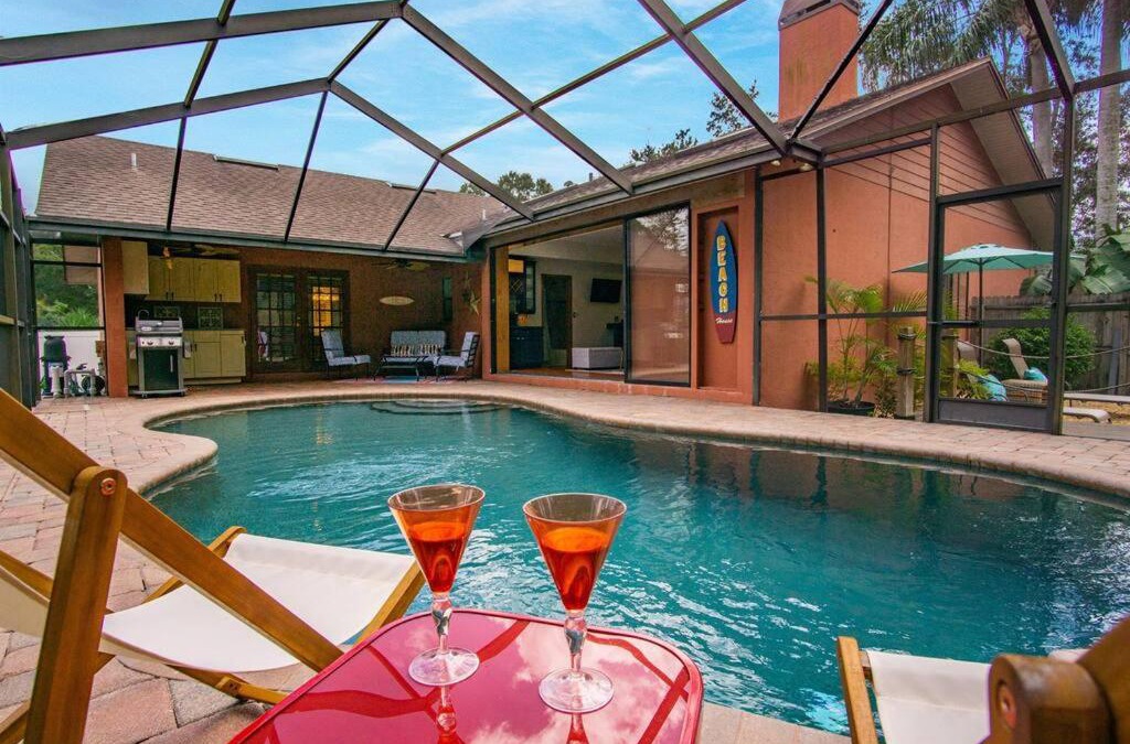 Palm Harbor Villa | Family Friendly Pool Paradise Retreat Near Beaches