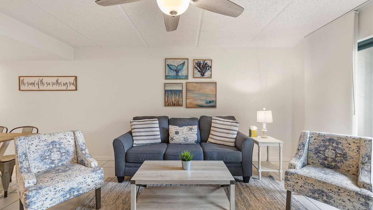 Little Venice Condo | Family friendly, Retirement friendly Beach condo-150 steps to beach!