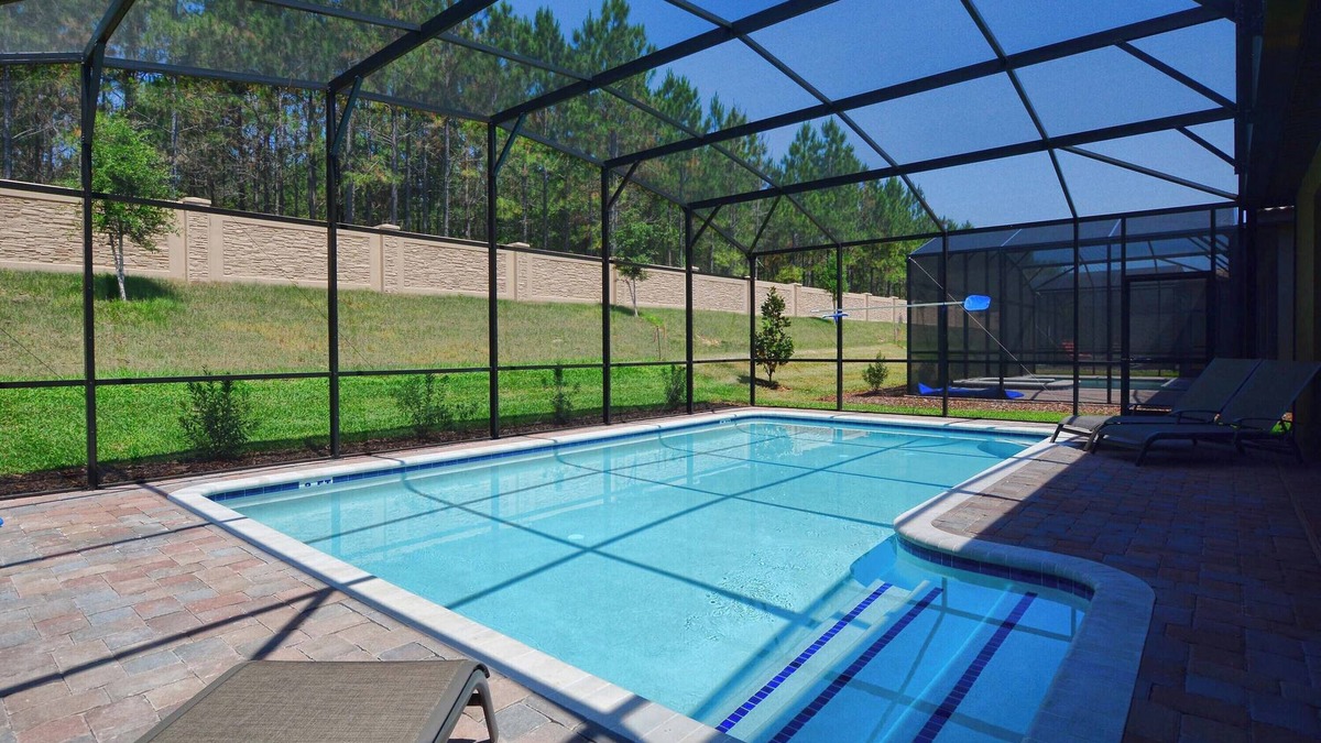 Davenport House | Family-Friendly villa, Private Pool w/no rear neighbors & Game Room Near Disney