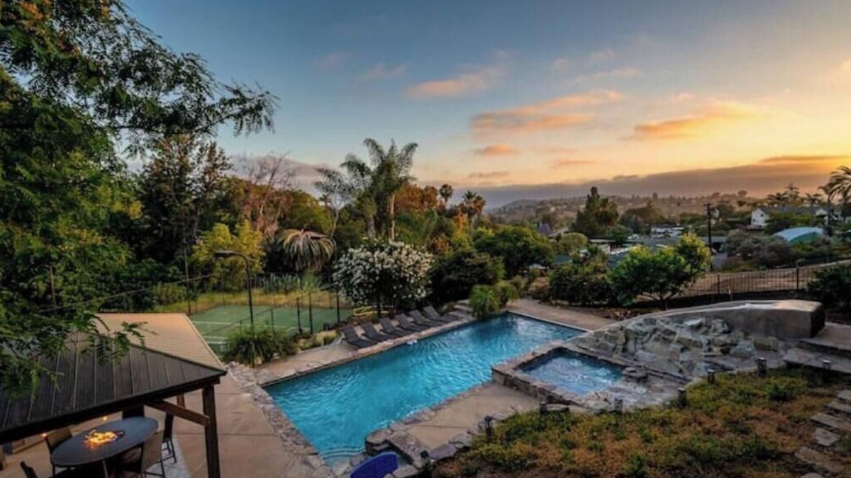 Mount Helix Villa | Family Fun Mountain Villa in San Diego Pool/Jacuzzi, Water-slide, PickleBall