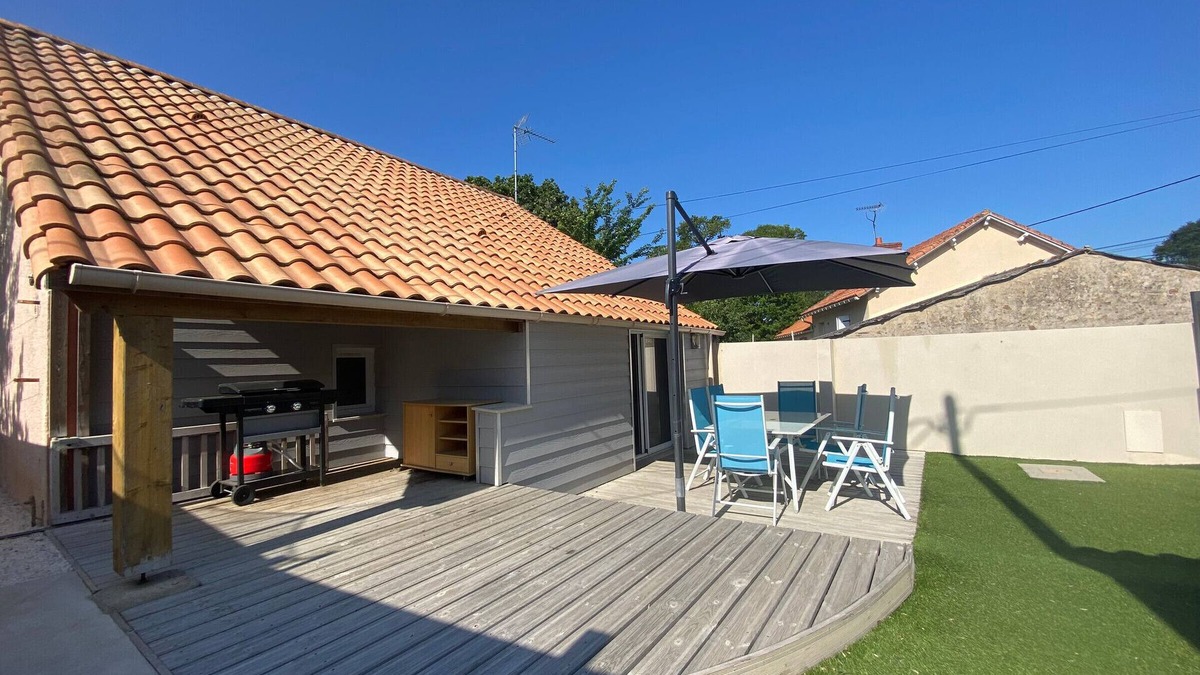 Saint-Brevin-l'Ocean House | Family Home with Terrace, BBQ & Close to Beach - Sleeps 6